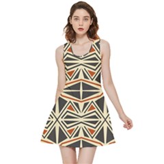 Abstract Geometric Design    Inside Out Reversible Sleeveless Dress by Eskimos