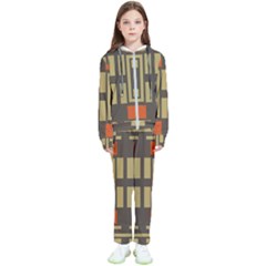 Abstract Geometric Design    Kids  Tracksuit by Eskimos