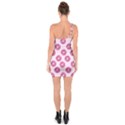 Sprinkled Donuts on Pink One Soulder Bodycon Dress View2