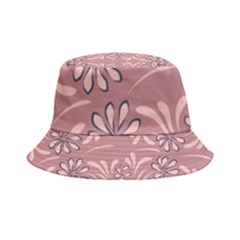 Folk Flowers Print Floral Pattern Ethnic Art Inside Out Bucket Hat by Eskimos