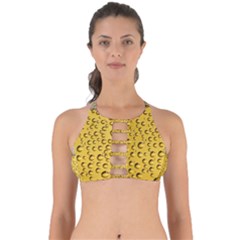 Beer Bubbles Perfectly Cut Out Bikini Top by Wegoenart