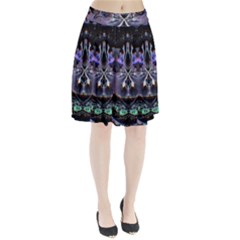 The High Priestess Card Pleated Skirt by MRNStudios