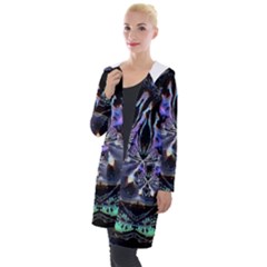 The High Priestess Card Hooded Pocket Cardigan by MRNStudios