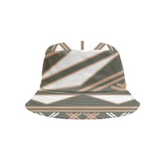 Abstract Pattern Geometric Backgrounds  Inside Out Bucket Hat (kids) by Eskimos