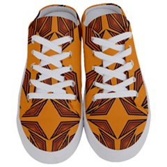 Abstract Pattern Geometric Backgrounds  Half Slippers by Eskimos