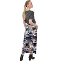 Rainbow Assault Velour Split Maxi Skirt View2