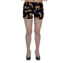 Seamless-exotic-pattern-with-tigers Skinny Shorts View1