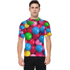 Bubble Gum Men s Short Sleeve Rash Guard by artworkshop