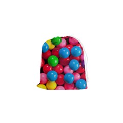 Bubble Gum Drawstring Pouch (xs) by artworkshop