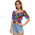 Bubble Gum Button up blouse View2