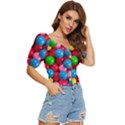 Bubble Gum Button up blouse View3