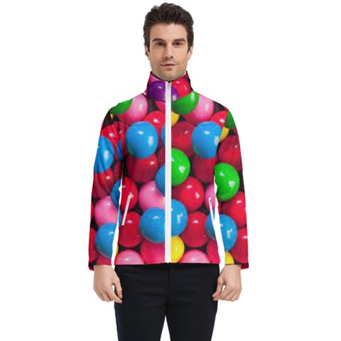 Bubble Gum Men s Bomber Jacket by artworkshop