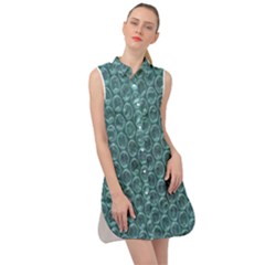 Bubble Wrap Sleeveless Shirt Dress by artworkshop