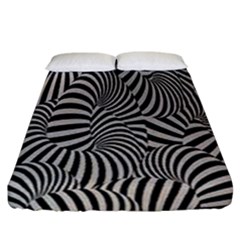 Pattern Fitted Sheet (california King Size) by artworkshop