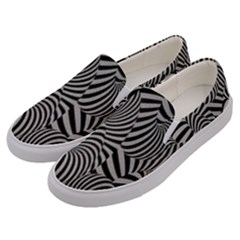 Pattern Men s Canvas Slip Ons by artworkshop