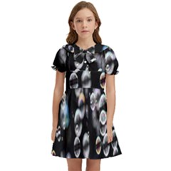 Bubble Kids  Bow Tie Puff Sleeve Dress by artworkshop