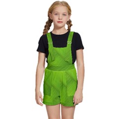 Banana Leaf Kids  Short Overalls by artworkshop