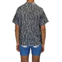 Creepy Head Motif Pattern Kids  Short Sleeve Swimwear View2