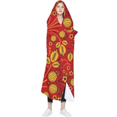 Seamless-pattern-slavic-folk-style Wearable Blanket by Jancukart