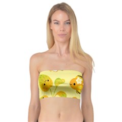 Banana Cichlid Bandeau Top by artworkshop