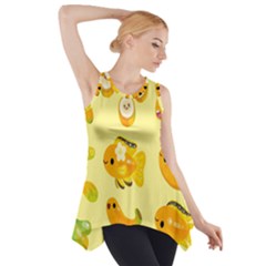 Banana Cichlid Side Drop Tank Tunic by artworkshop