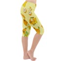 Banana Cichlid Lightweight Velour Cropped Yoga Leggings View3