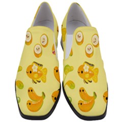 Banana Cichlid Women Slip On Heel Loafers by artworkshop