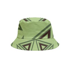 Abstract Pattern Geometric Backgrounds Bucket Hat (kids) by Eskimos