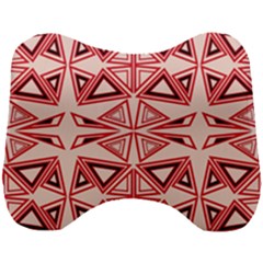 Abstract Pattern Geometric Backgrounds  Head Support Cushion by Eskimos