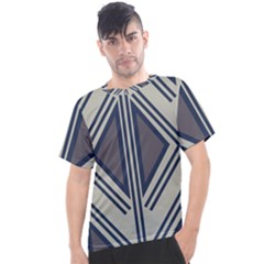 Abstract Pattern Geometric Backgrounds  Men s Sport Top by Eskimos