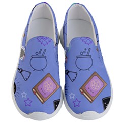 Pastel Goth Witch Blue Men s Lightweight Slip Ons by NerdySparkleGoth