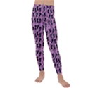 Pink Cat Kids  Lightweight Velour Leggings View1