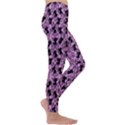 Pink Cat Kids  Lightweight Velour Leggings View3