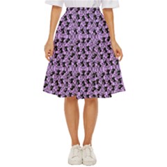 Purple Cat Classic Short Skirt by NerdySparkleGoth