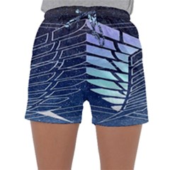 Attack On Titan Scouting Legion Sleepwear Shorts by artworkshop