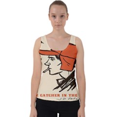 Catcher In The Rye Velvet Tank Top by artworkshop