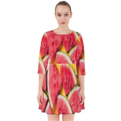 Watermelon Smock Dress by artworkshop