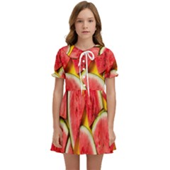 Watermelon Kids  Sweet Collar Dress by artworkshop