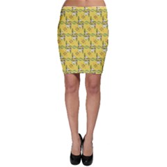 Digitalart Bodycon Skirt by Sparkle