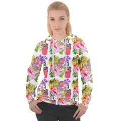 Bunch Of Flowers Women s Overhead Hoodie by Sparkle