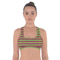 Claus And Effect Cross Back Sports Bra by Thespacecampers