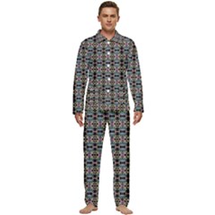 Geoshine Men s Long Sleeve Velvet Pocket Pajamas Set by Thespacecampers