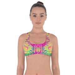 Kaleidoscopic Fun Got No Strings Sports Bra by Thespacecampers