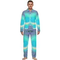 Moonburst Men s Long Sleeve Velvet Pocket Pajamas Set by Thespacecampers