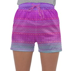 Pink Paradise Sleepwear Shorts by Thespacecampers