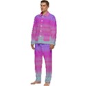 Pink Paradise Men s Long Sleeve Velvet Pocket Pajamas Set View3