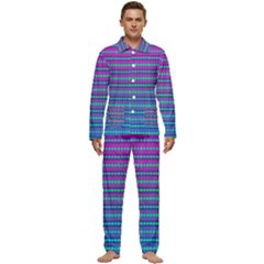 Purple Wubz Men s Long Sleeve Velvet Pocket Pajamas Set by Thespacecampers