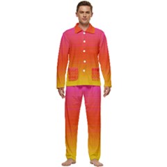 Sunrise Party Men s Long Sleeve Velvet Pocket Pajamas Set by Thespacecampers