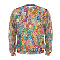 Floral Flowers Men s Sweatshirt by artworkshop