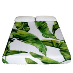 Sheets Tropical Plant Palm Summer Exotic Fitted Sheet (california King Size) by artworkshop